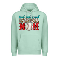 Seafoam Loud And Proud Baseball Mom Premium Hoodie - BundleAndBundleShop