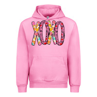 Fuchsia Pink Valentine Xoxo Urban Hoodie - Bettercallsaul