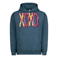 Pigment Midnight Navy Valentine Xoxo Urban Hoodie - Bettercallsaul