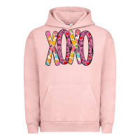 Pigment Salmon Valentine Xoxo Urban Hoodie - Bettercallsaul