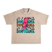 French Oak dog mama Urban Heavy Tee - Zillion Design Studio