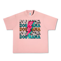 Salmon dog mama Urban Heavy Tee - Zillion Design Studio