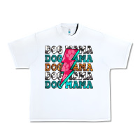White dog mama Urban Heavy Tee - Zillion Design Studio