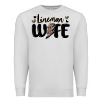 Dove Grey lineman wife Premium Sweatshirt - MaliasSmallBusiness