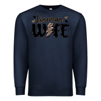 Navy lineman wife Premium Sweatshirt - MaliasSmallBusiness
