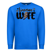 True Royal lineman wife Premium Sweatshirt - MaliasSmallBusiness