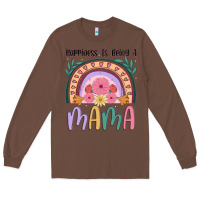 Chestnut happiness is being a mama Long Sleeve Tee - JahusDesignShop