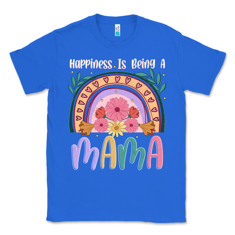 Happiness Is Being A Mama Classic Tee by JahusDesignShop | Teevron