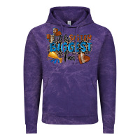 Cloud Purple little sister biggest fan football Vintage Hoodie - Zillion Design Studio