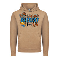 Vintage Coffee little sister biggest fan football Vintage Hoodie - Zillion Design Studio