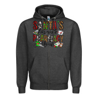 Charcoal Heather santa's favorite pharmacy tech Zipper Hoodie - Jasminsmagicworld