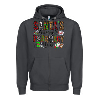 Smoke santa's favorite pharmacy tech Zipper Hoodie - Jasminsmagicworld