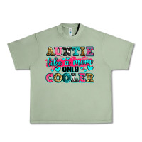 Oil Green auntie like a mom only cooler Urban Heavy Tee - Zillion Design Studio