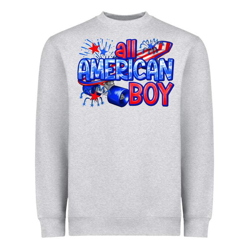 All American Boy Billie Wilder Heavyweight Sweatshirt by texasbilliewilder | Teevron