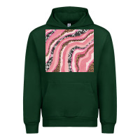 Forest Green valentine's day watercolor Urban Hoodie - RanaPortraitStore