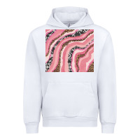 White valentine's day watercolor Urban Hoodie - RanaPortraitStore