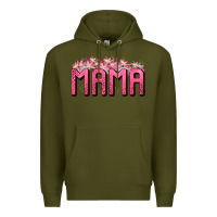 Army Green Western Mama Premium Hoodie - BundleAndBundleShop