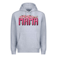Heather Grey Western Mama Premium Hoodie - BundleAndBundleShop