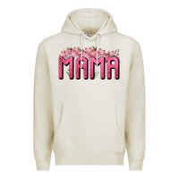 Oatmeal Heather Western Mama Premium Hoodie - BundleAndBundleShop