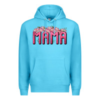 Ocean Blue Western Mama Premium Hoodie - BundleAndBundleShop