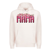 Pale Pink Western Mama Premium Hoodie - BundleAndBundleShop