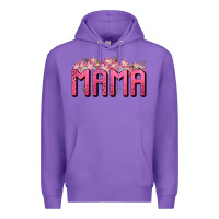 Purple Western Mama Premium Hoodie - BundleAndBundleShop