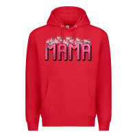 Red Western Mama Premium Hoodie - BundleAndBundleShop