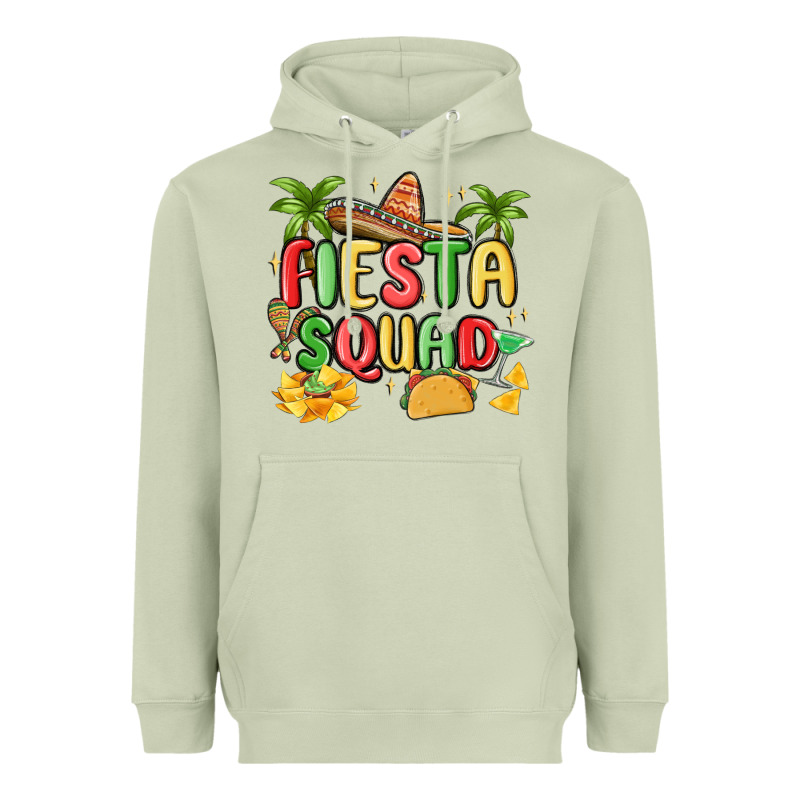 Fiesta Squad Heavyweight Hoodie by MaliasSmallBusiness | Teevron