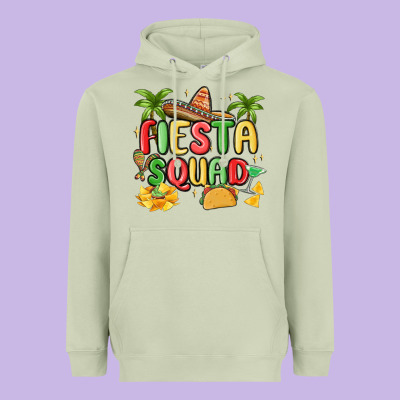 Fiesta Squad Heavyweight Hoodie Designed By Maliassmallbusiness
