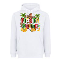 White fiesta squad Heavyweight Hoodie - MaliasSmallBusiness