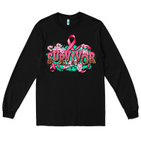 Black survivor Long Sleeve Tee - AdoDesignShop