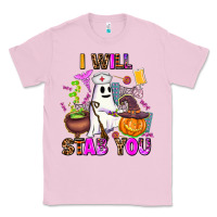 Bubblegum Pink i will stab you nurse Classic Tee - AdoDesignShop