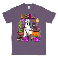 Lavender i will stab you nurse Classic Tee - AdoDesignShop