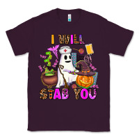 Plum i will stab you nurse Classic Tee - AdoDesignShop