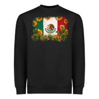 Black mexican flag Heavyweight Sweatshirt - Zillion Design Studio