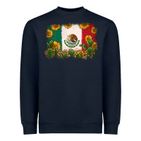 Navy mexican flag Heavyweight Sweatshirt - Zillion Design Studio