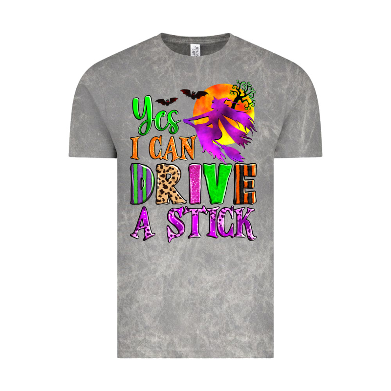 Yes I Can Drive A Stick Vintage Tee by Zillion Design Studio | Teevron