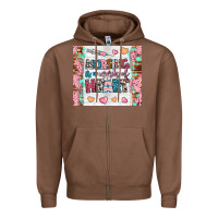 Chestnut nursing is a work of heart tumbler Zipper Hoodie - BundleAndBundleShop