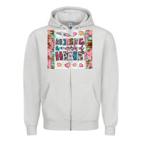 Dove Grey nursing is a work of heart tumbler Zipper Hoodie - BundleAndBundleShop