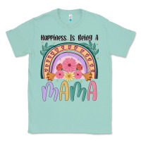 Seafoam happiness is being a mama Classic Tee - JahusDesignShop