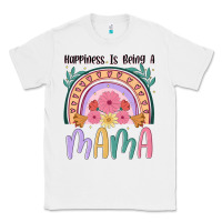 White happiness is being a mama Classic Tee - JahusDesignShop