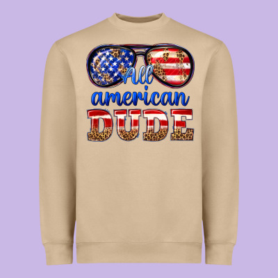 Heavyweight Sweatshirt all american dude