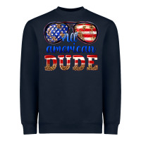Navy all american dude Heavyweight Sweatshirt - texasbilliewilder
