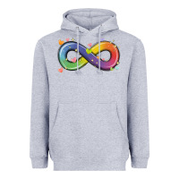 Infinity Symbol Autism Heavyweight Hoodie | Teevron
