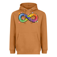 Meerkat infinity symbol autism Heavyweight Hoodie - MaliasSmallBusiness