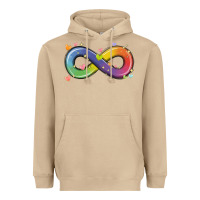 Mushroom infinity symbol autism Heavyweight Hoodie - MaliasSmallBusiness