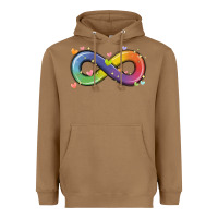 Toasted Coconut infinity symbol autism Heavyweight Hoodie - MaliasSmallBusiness
