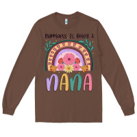 Chestnut happiness is being a nana Long Sleeve Tee - JahusDesignShop