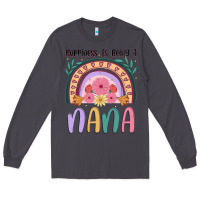 Smoke happiness is being a nana Long Sleeve Tee - JahusDesignShop