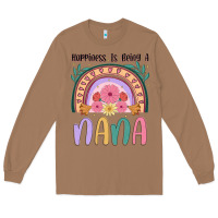 Toasted Coconut happiness is being a nana Long Sleeve Tee - JahusDesignShop